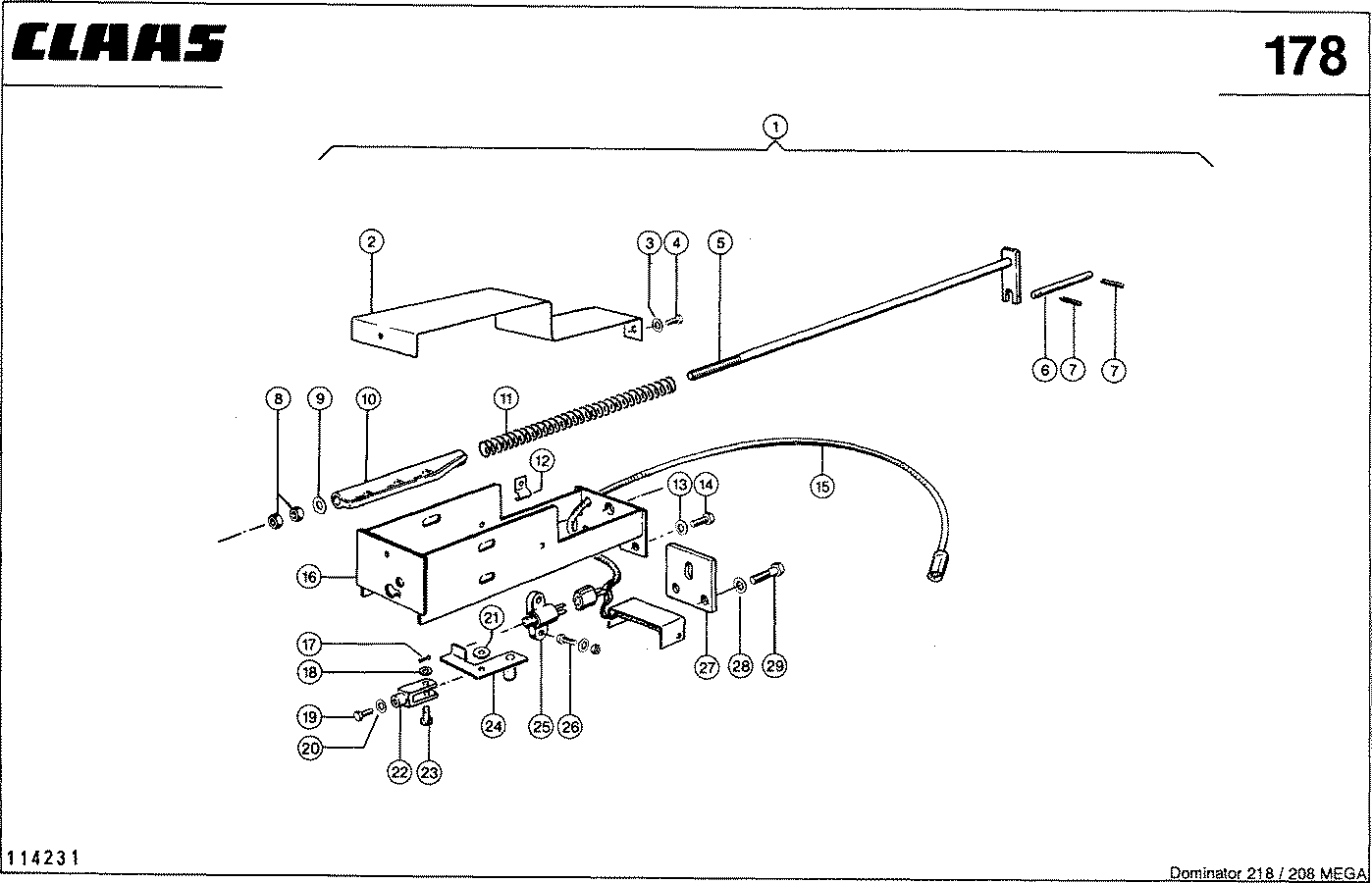 MEGA II - CONTOUR - SYSTEM, BODENDRUCKT. VAR. 97