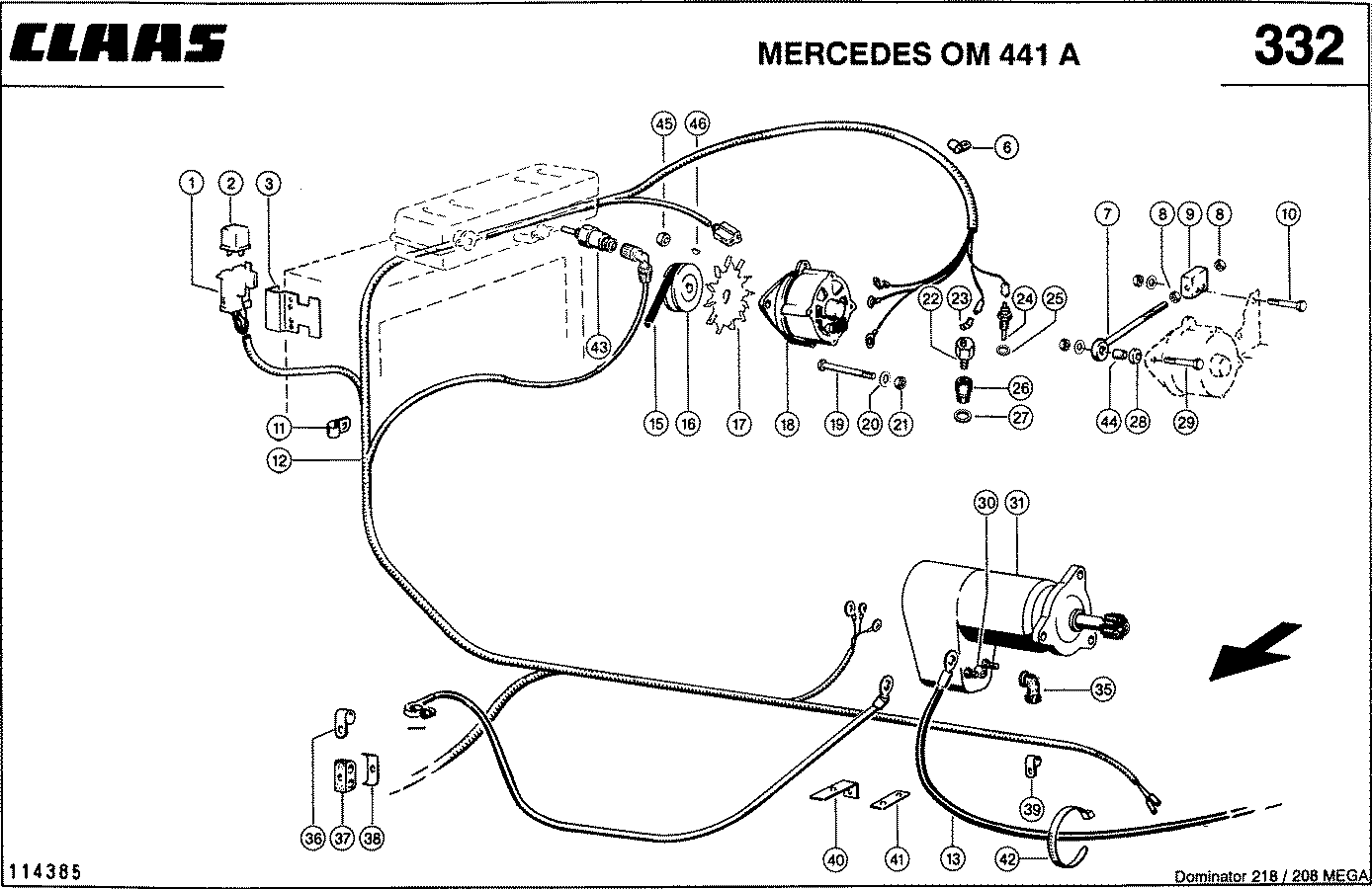 MEGA II - ЭЛЕКТРОНИКА, MERCEDES OM 441 A
