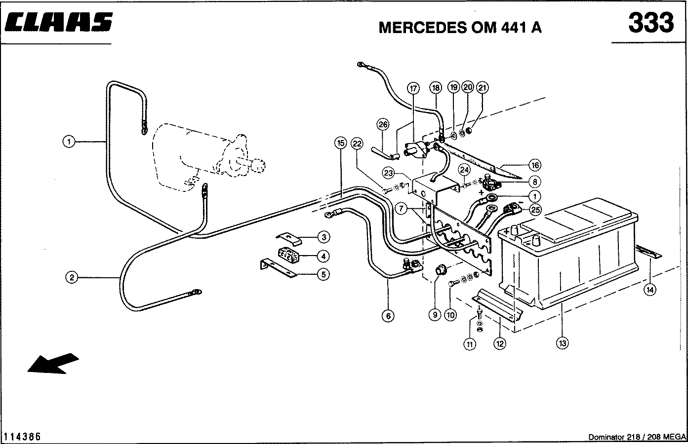 MEGA II - ЭЛЕКТРОНИКА, MERCEDES OM 441 A