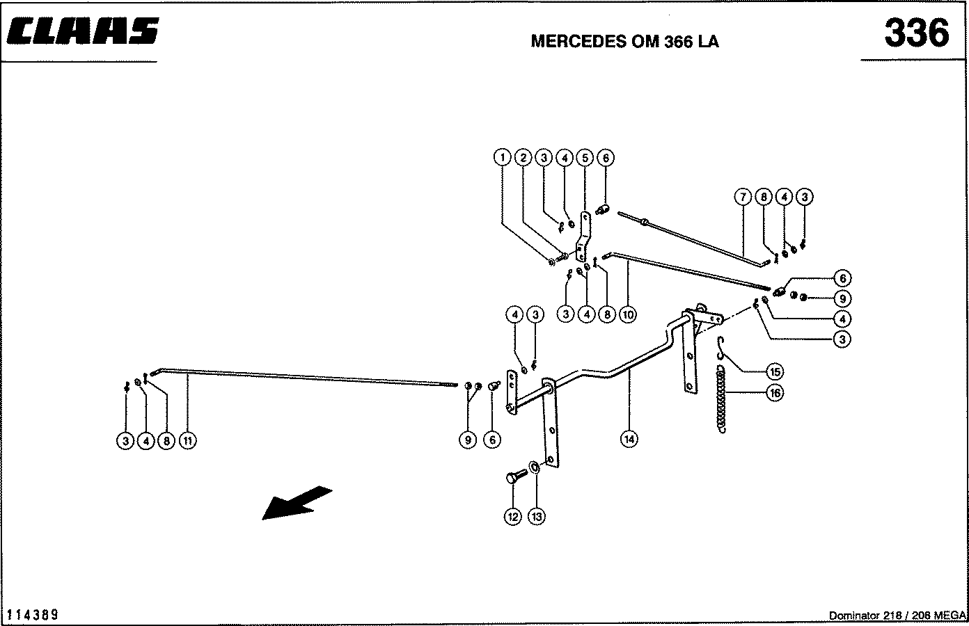 MEGA II - РЕГУЛИРОВКА ПОДАЧИ ТОПЛИВА, MERCEDES OM 366 LA