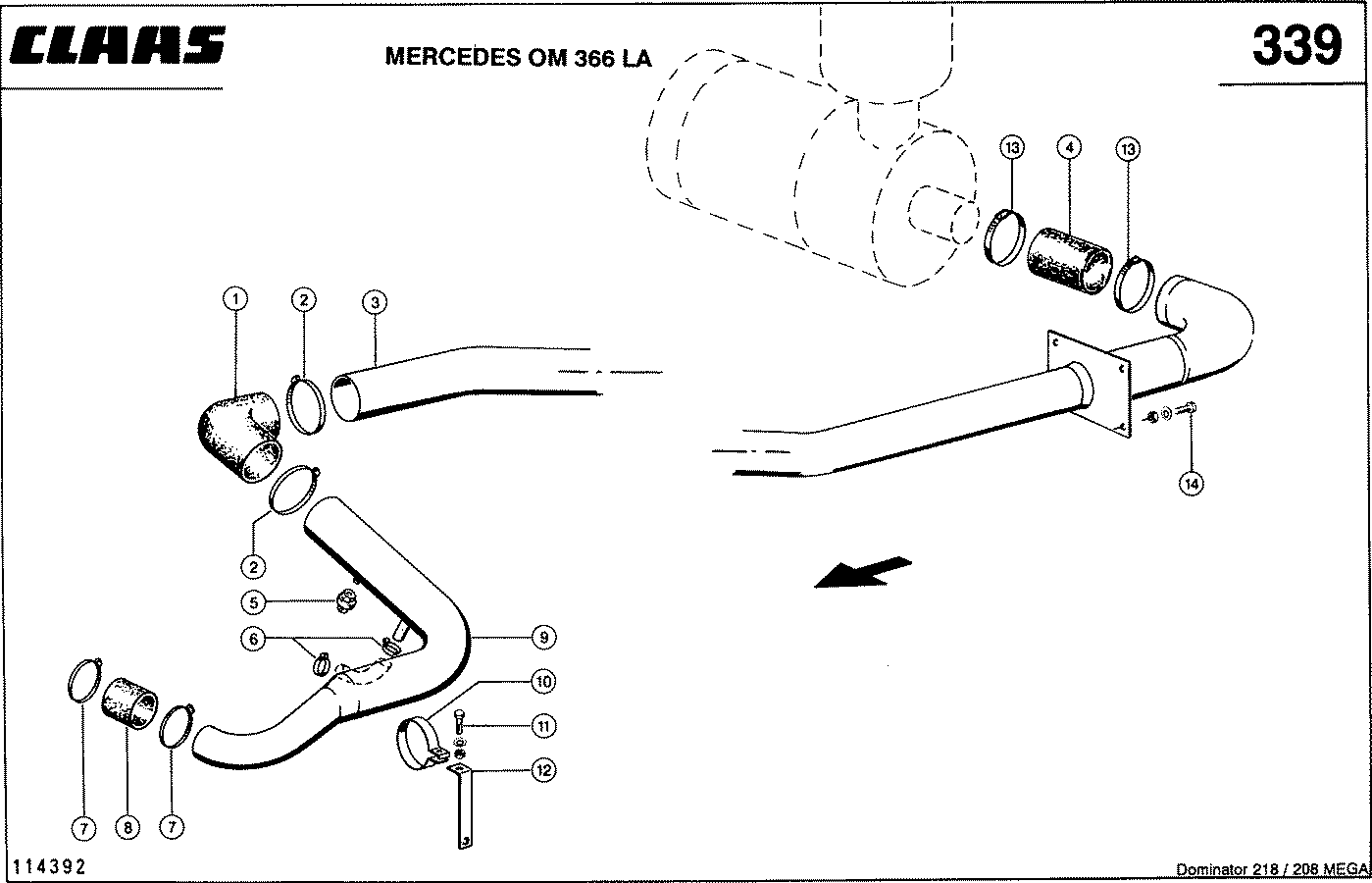 MEGA II - ВОЗДУШНЫЙ ФИЛЬТР, MERCEDES OM 366 LA